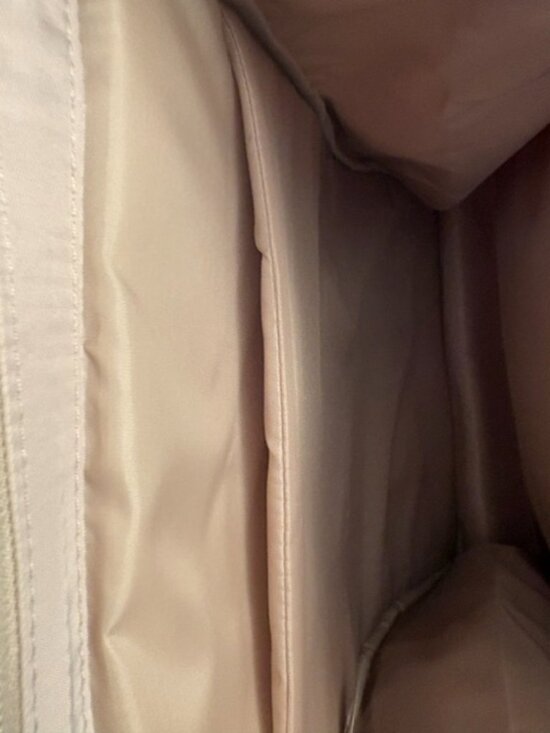 Paris Hilton Tan Quilted Backpack with Front Zipper Pocket main image 12